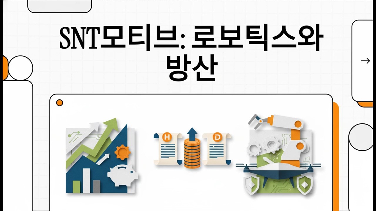 SNT모티브: 로보틱스와 방산