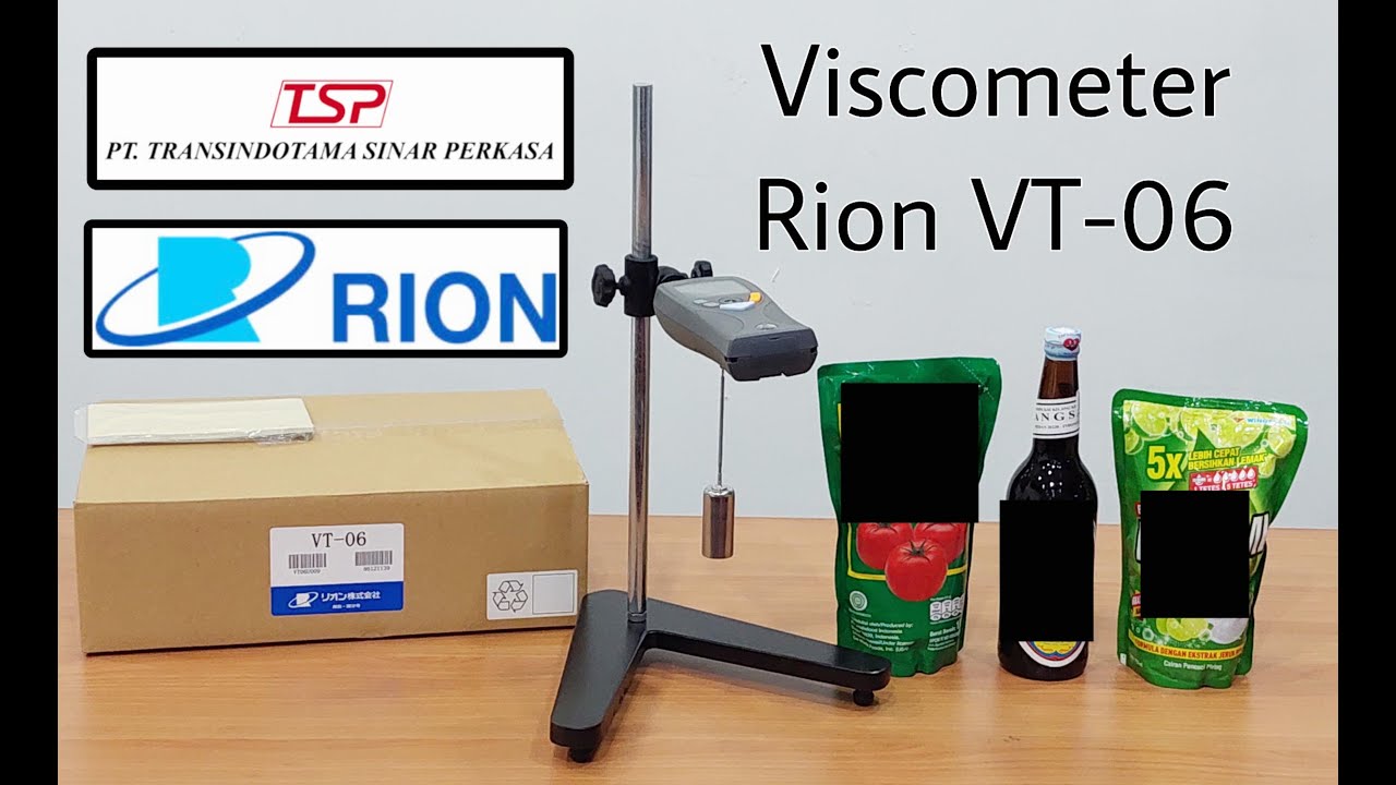 Viscometer Rion VT-06 Unboxing - Pengenalan tombol - cara penggunaan dan cara perawatan Rion VT-06