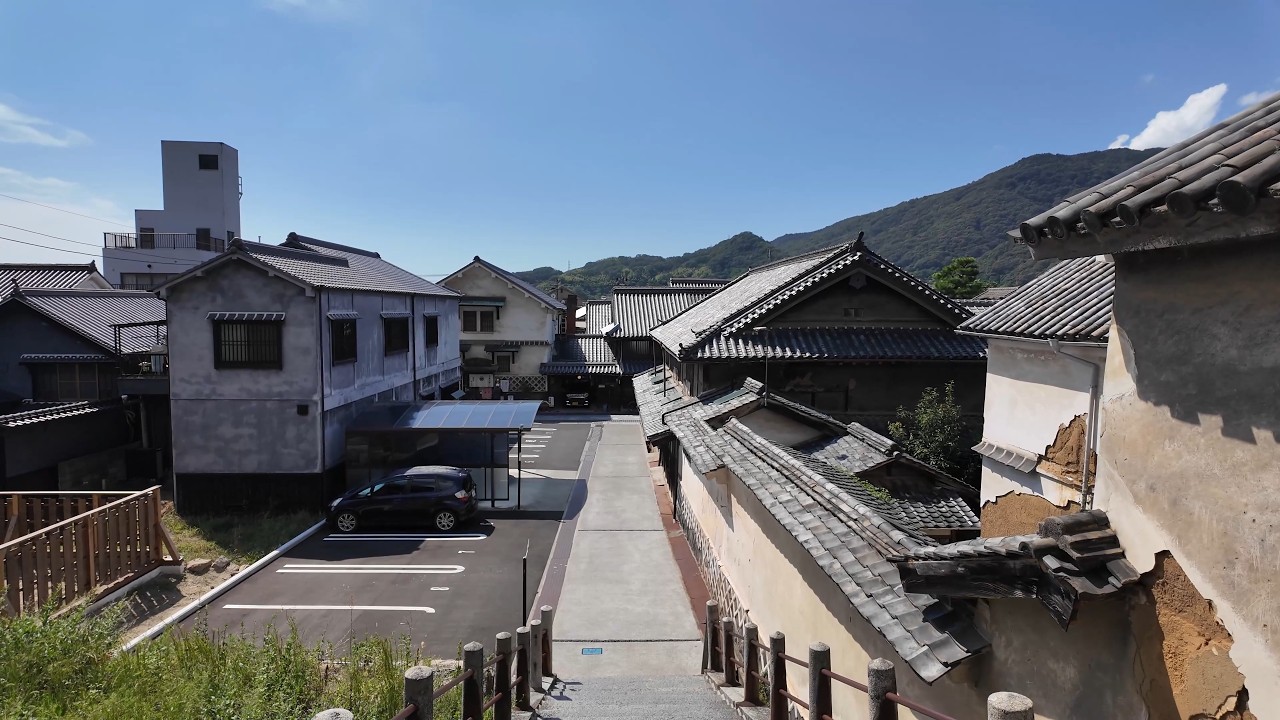 Takehara Townscape Conservation Area,Hiroshima【4K Japan Walk】