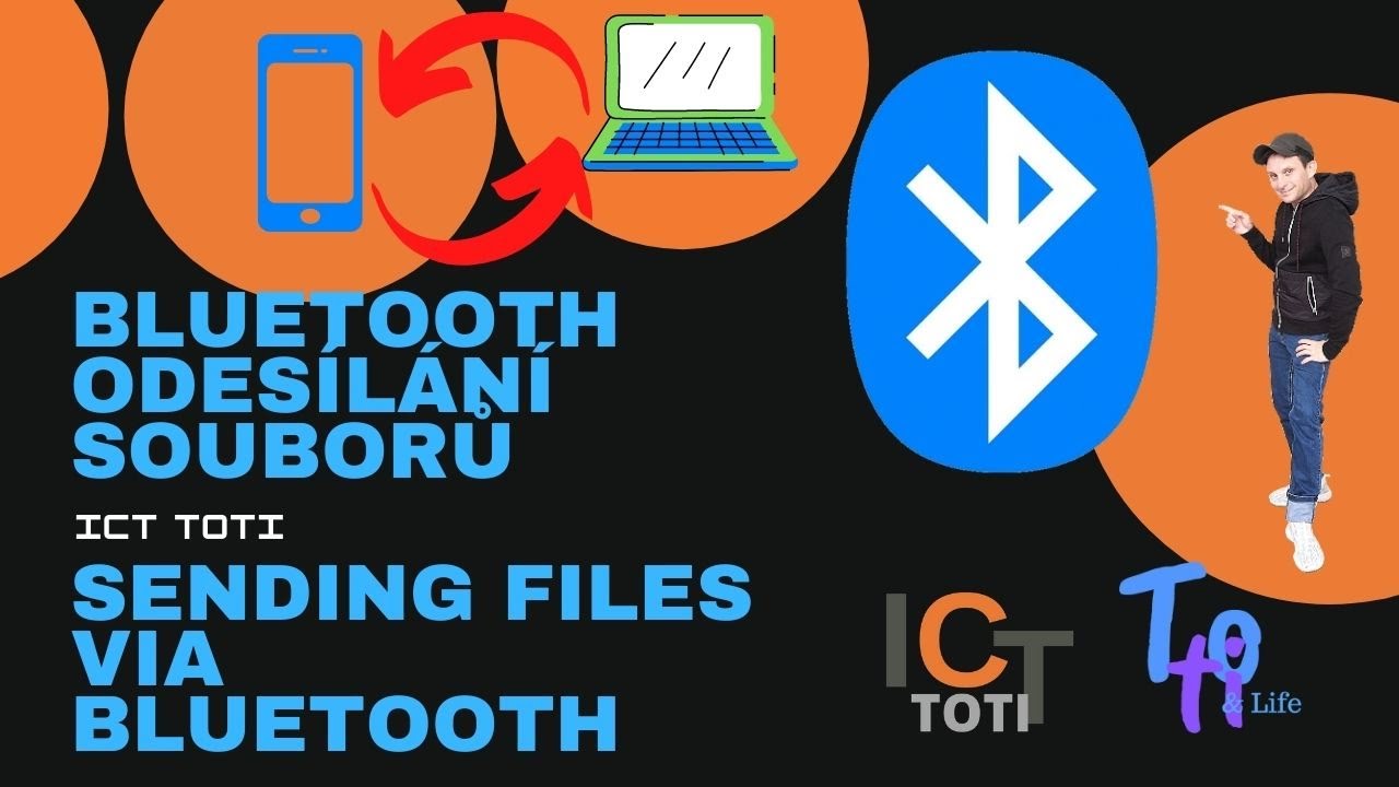 BLUETOOTH přenos souborů bezdrátový přenos mezi počítačem a tel. Android Sending files via bluetooth