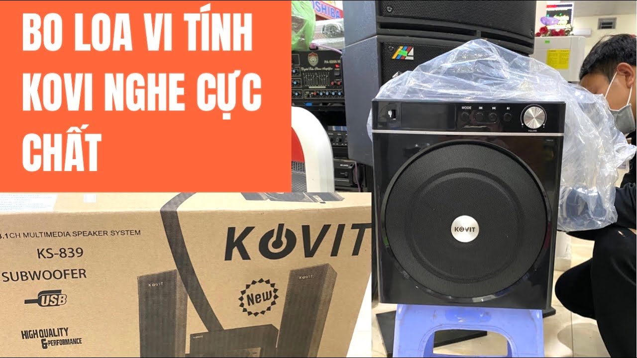 Hướng Dẫn Cho Qu&yacute; Kh&aacute;ch/ C&aacute;ch Sử Dụng / Loa Vi T&iacute;nh  KS KOVIT  839 Nghe Cực chất,C&oacute; kết Nối Bluetoth