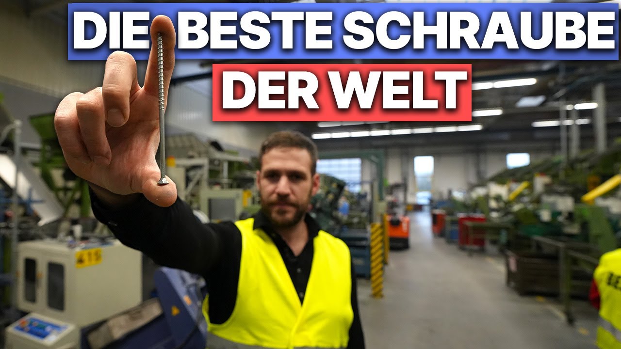 So wird die BESTE SCHRAUBE der Welt hergestellt! - Exklusive Einblicke bei WÜRTH