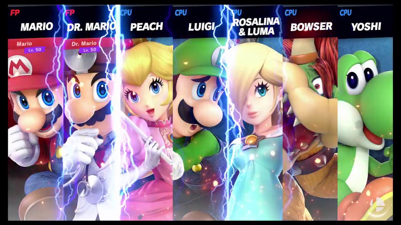 Super Smash Bros Ultimate Amiibo Fights   Request #4292 Marios vs Mushroom Kingdom