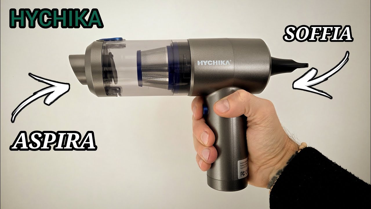 Aspiratore\Soffiatore A BATTERIA 4 in 1 | HYCHIKA VACUUM CLEANER VC025 💨