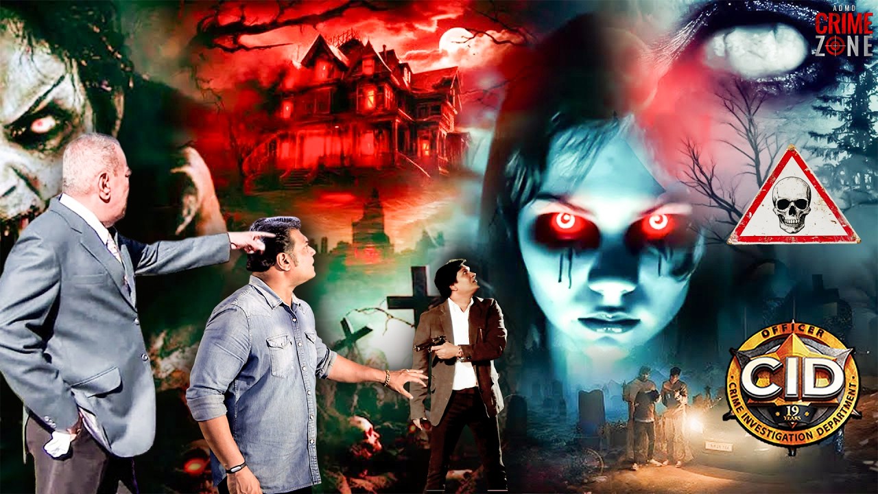 ACP और दया ने आसमान मे देखा चुड़ैल का चेहरा | CID | Ghost Story | Horror Episode #2026 #love #horror