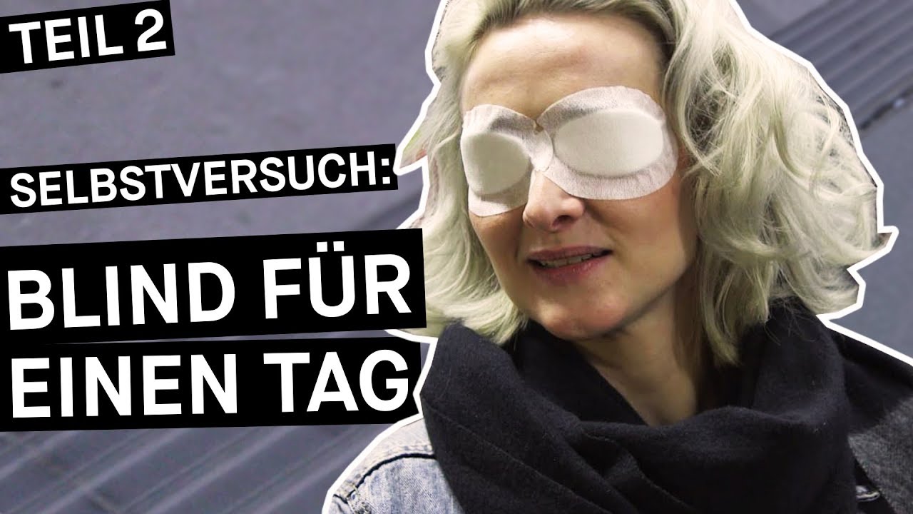 Selbstversuch: Wie meistert Ari ihren Alltag blind? (Teil 2) || PULS Reportage