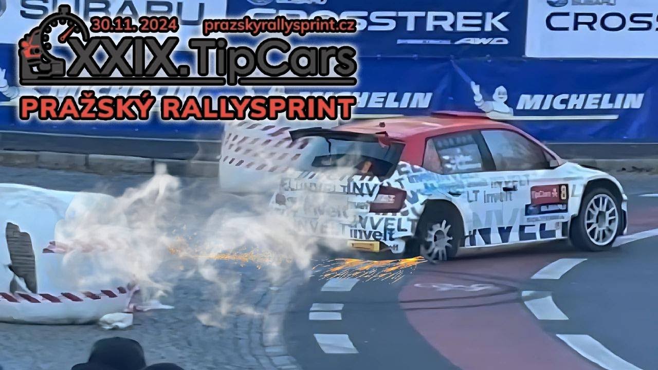 BEST OF: Pražský Rallysprint 2024 - Drifts, Crashes & Mistakes