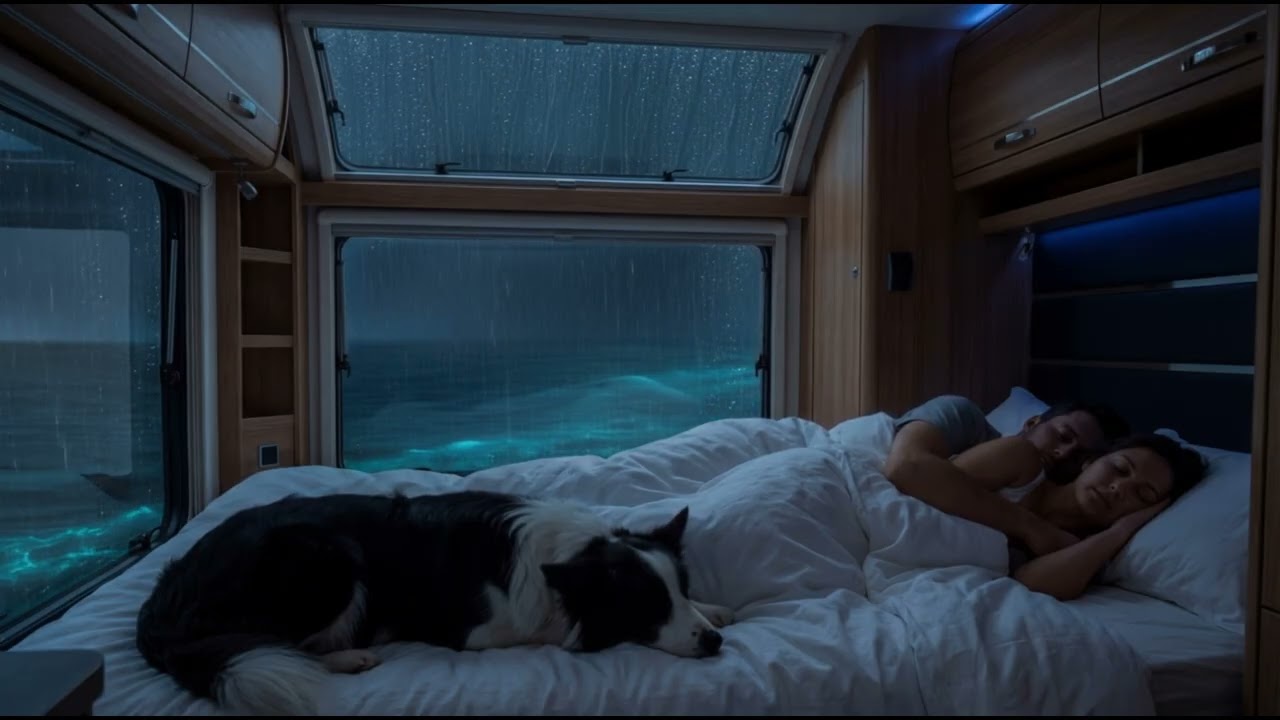 Heavy Rain on Car Roof 🌧️ Fall Asleep Fast | Deep Sleep & Insomnia Relief