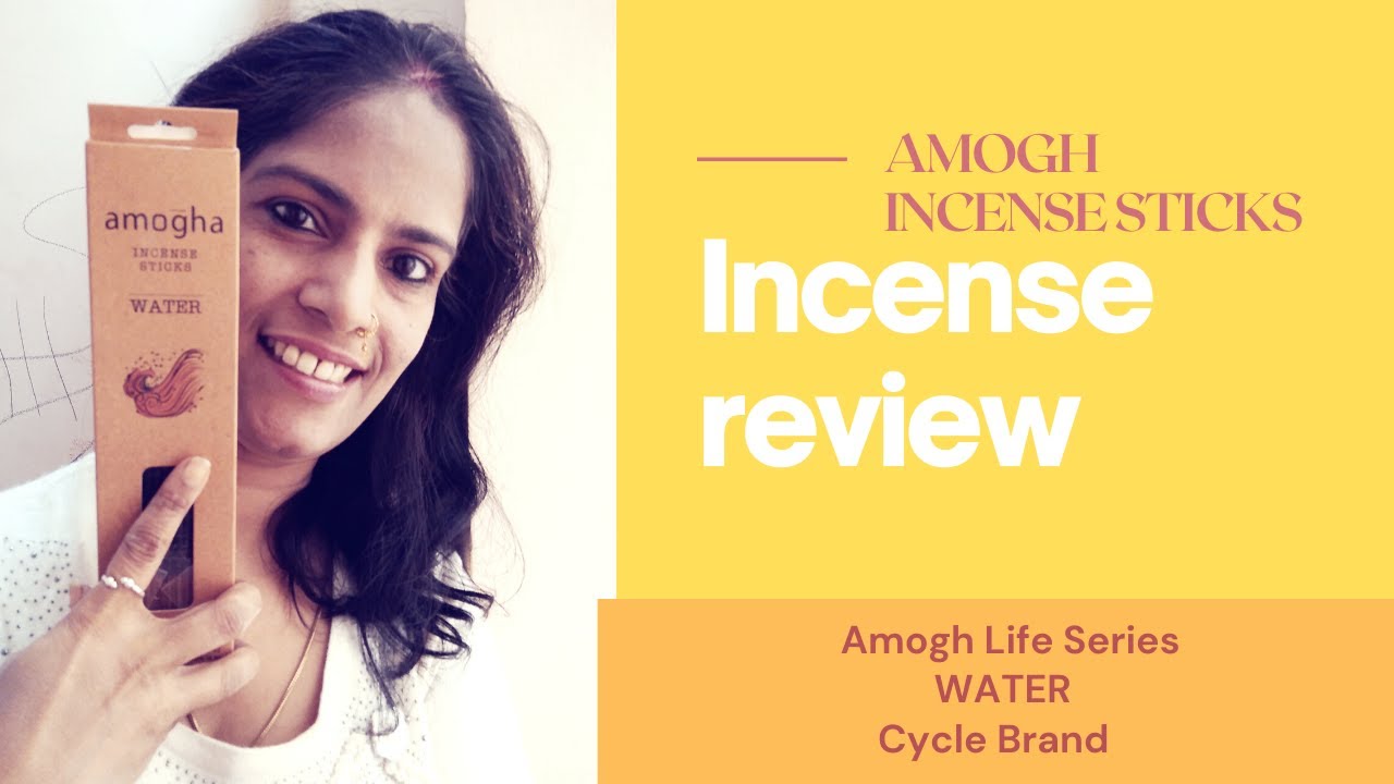 Incense Review l Amogh Life Series- Water l Cycle Brand Incense