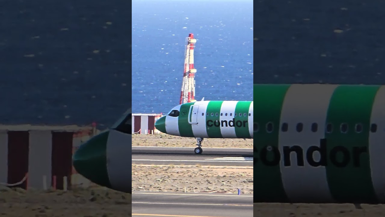 Condor (Green Island Livery) Airbus A321-271NX (D-ANMW) (18-02-26) TFS to DUS #condor #airbus #fyp
