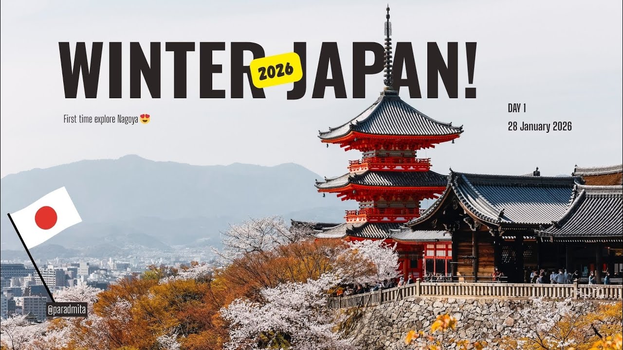 PERTAMA KALI WINTER DI JEPANG 🇯🇵😍 #japanvlog #nagoya #shirakawago #japantravel #indonesia 