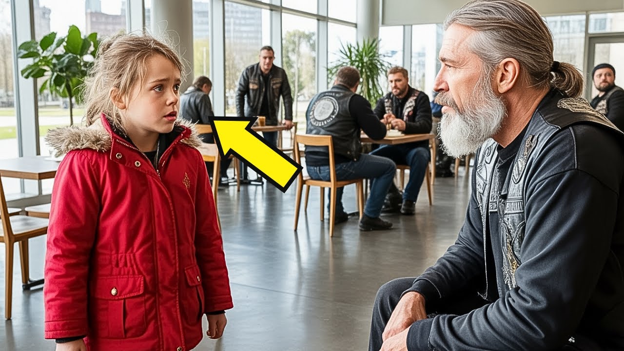 Petite Fille Montra Ses Bleus Aux Bikers — «Maman Dit Qu’On Doit Rester Silencieux»