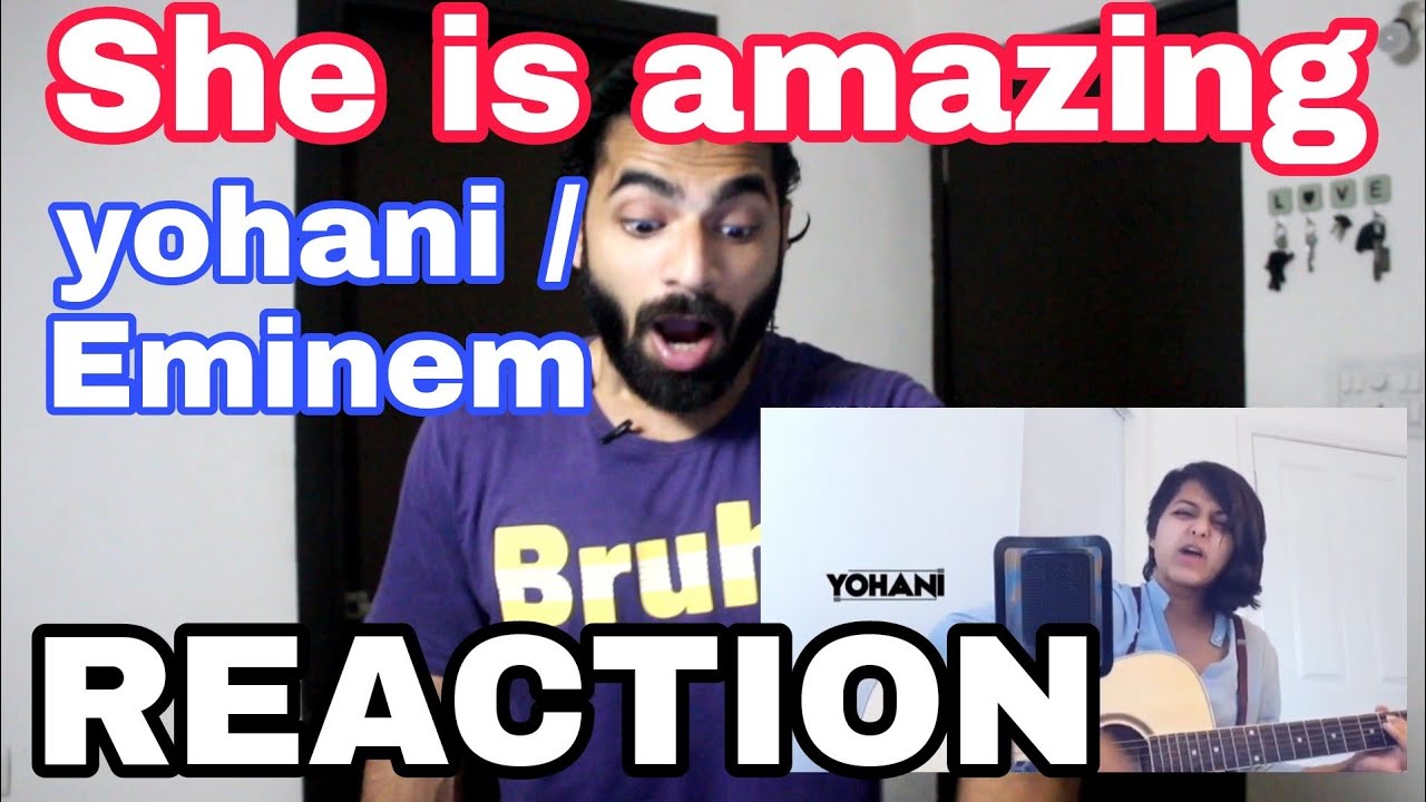 yohani i need a doctor reaction | yohani cover eminem | yohani english cover song