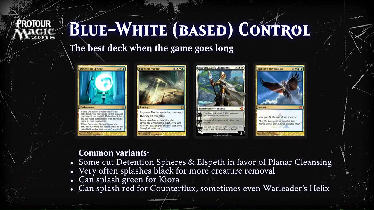 Pro Tour Magic 2015: Standard Overview with Randy Buehler