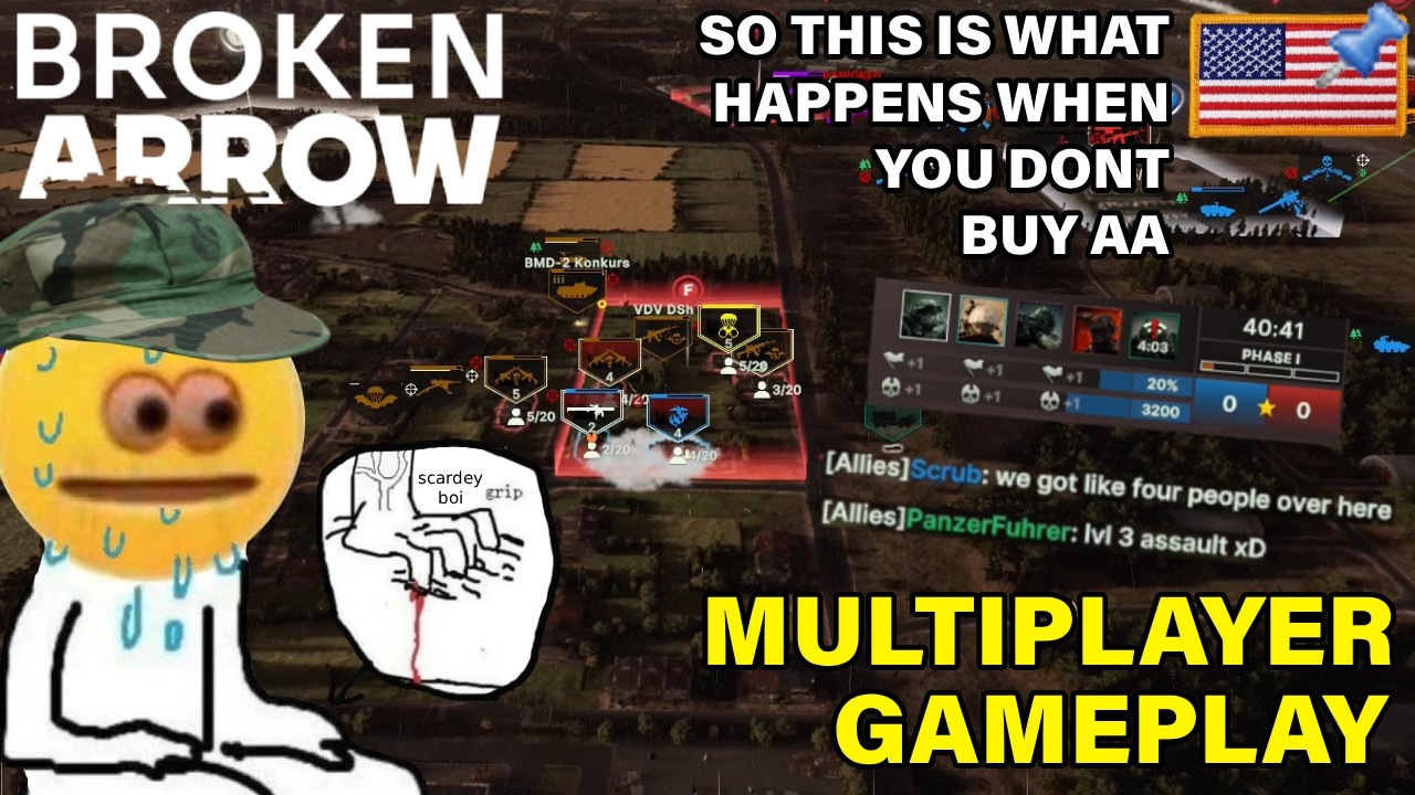 Could a DOUBLE airdrop OPENER be the new META? | Broken Arrow Multiplayer Gameplay