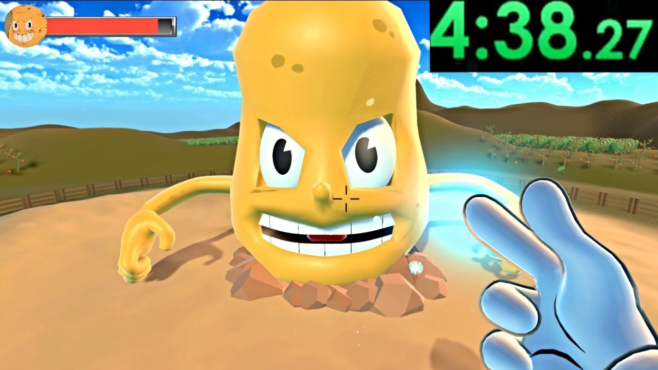 Speedrunning Cuphead First Person Shooter