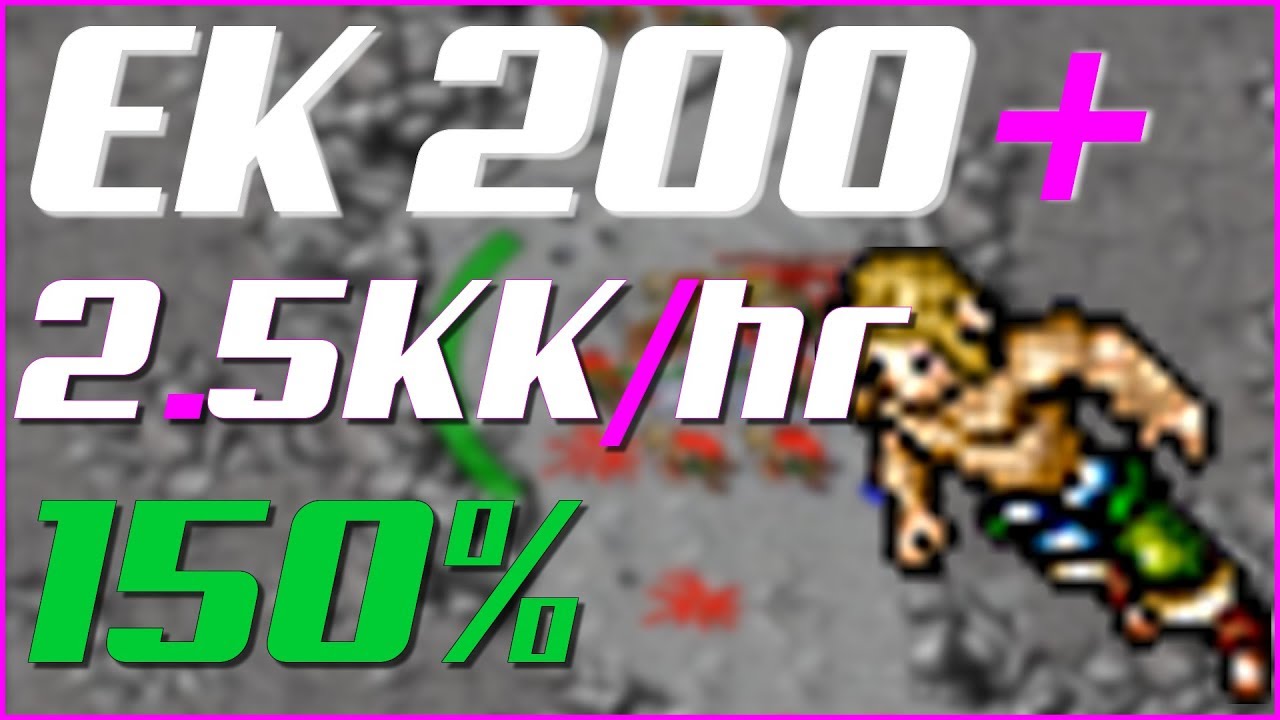 MY HUNTS EXP: EK200+ 2.5KK XP Barkless Easy Hunt