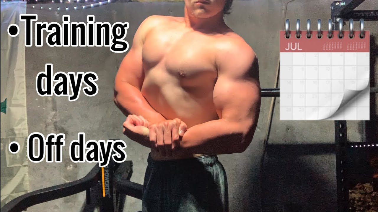 How to Schedule TRAINING Days and REST Days