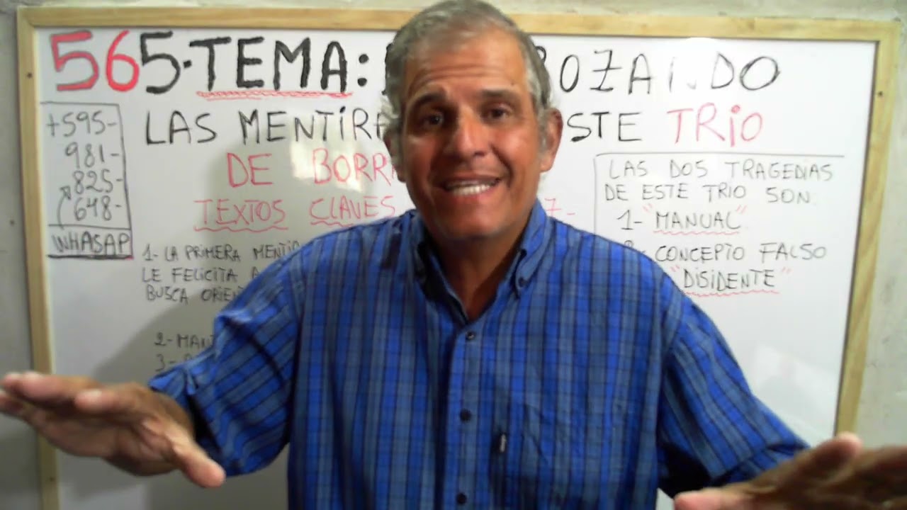 TEMA, DESTROZANDO LAS MENTIRAS DE ESTE TRIO DE BORRACHOS.