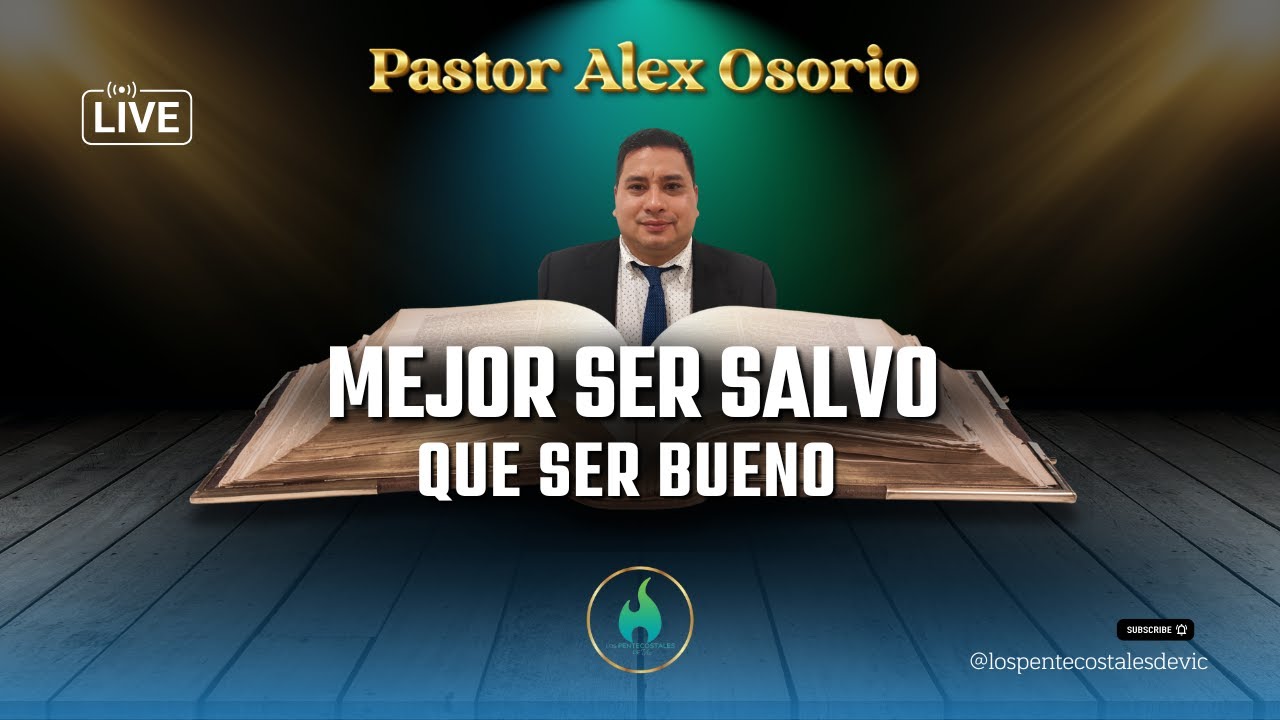 ES MEJOR SER SALVO QUE SER BUENO