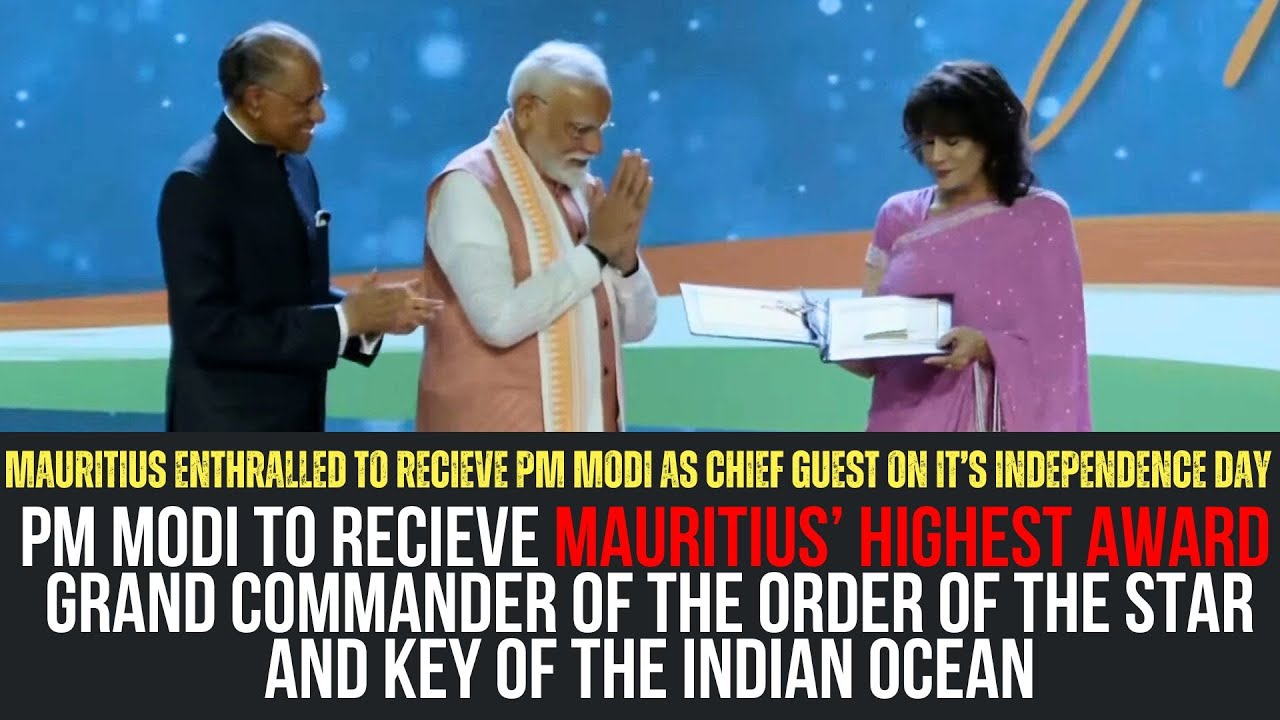 Mauritius To Bestow Highest Award To Visiting PM Modi A Chief Guest On It's Independence Day