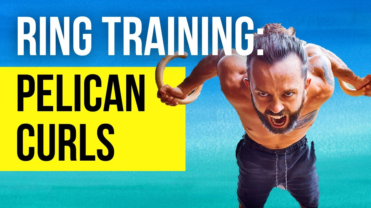 Learning how to do the Pelican Curl on Rings | Movement Training