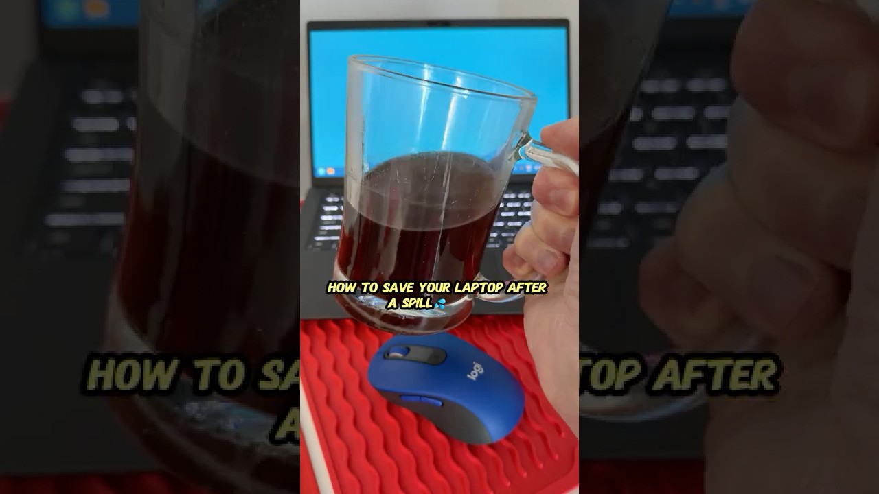 How To Save Your Laptop After a Spill (Do This First)