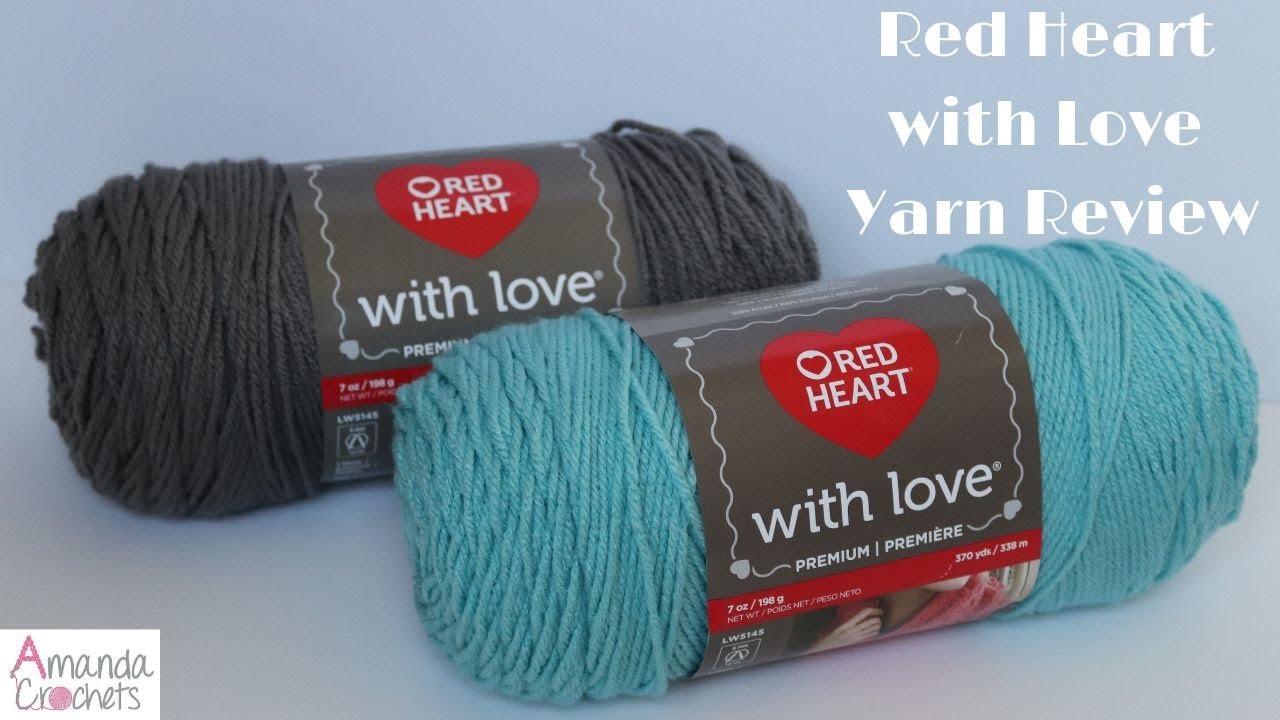 Обзор пряжи Red Heart with Love
