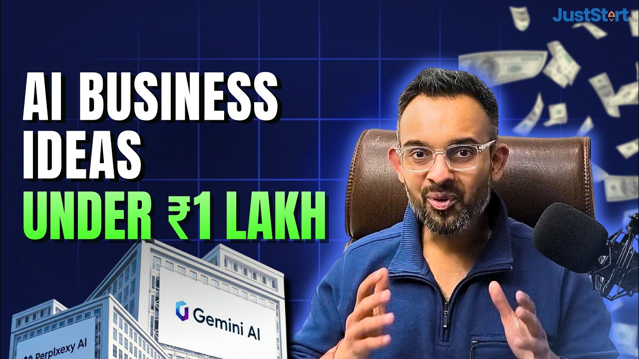 AI Business Ideas Under 1 Lakh Rupees | No Coding Required🔥