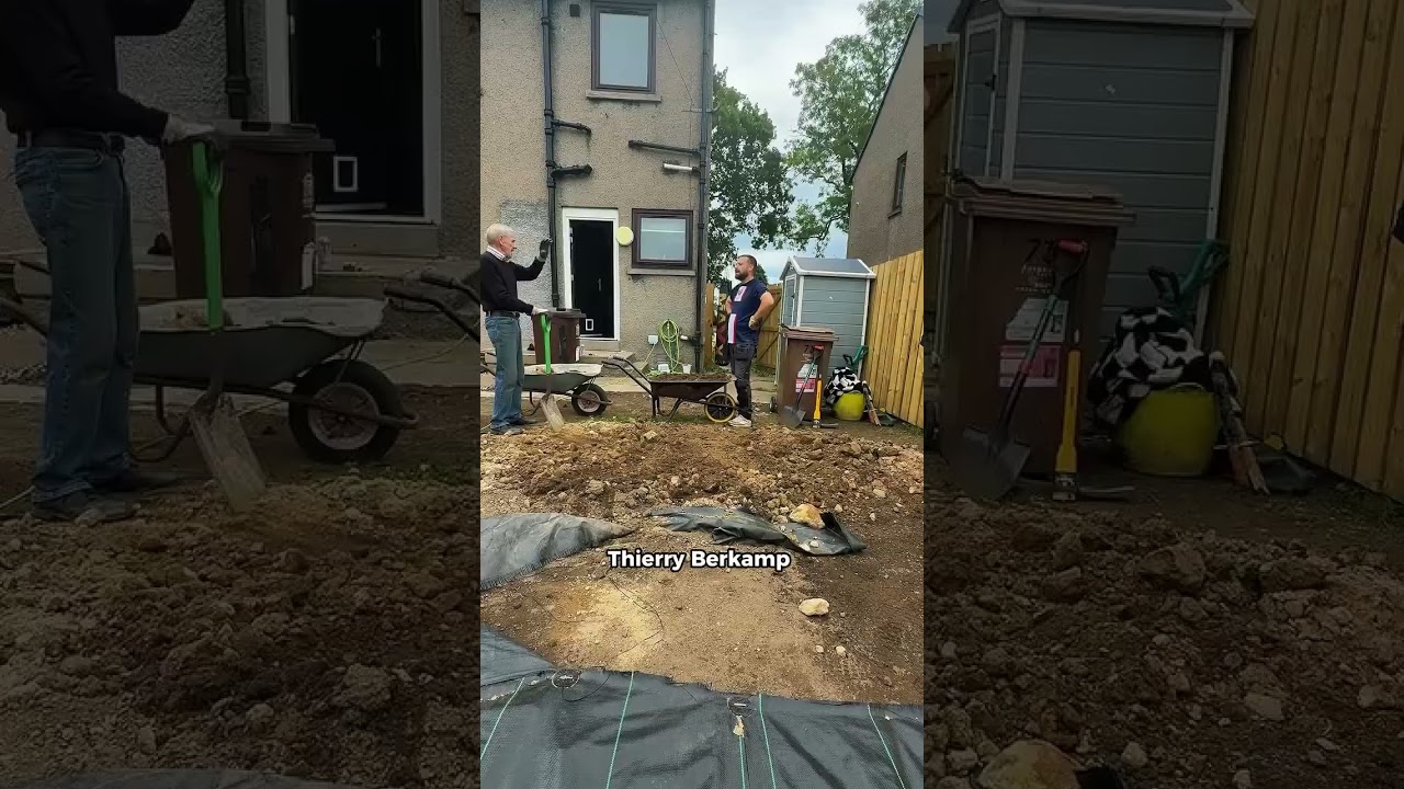 Part 35 of trying to renovate my garden using a ChatGPT design 🤖 | Today we conquered Mount