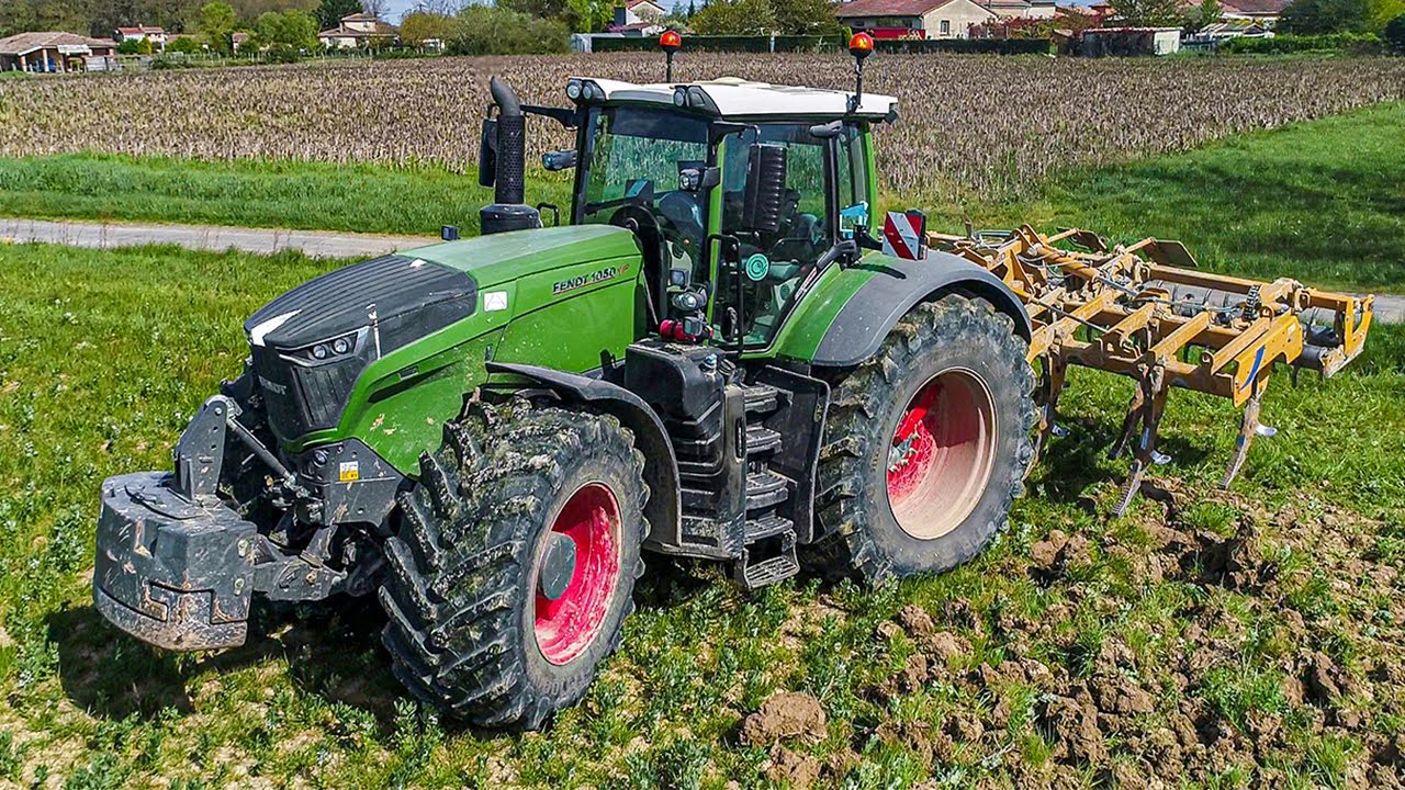 DESTRUCTION COUVERT VÉGÉTAL avant l’implantation de VIGNE !!! | 2021 | FENDT 1050 - ALPEGO CRAKER