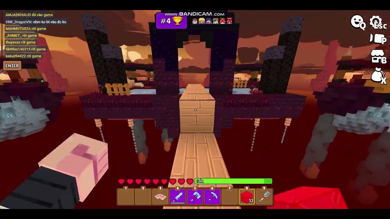 Sky wars cùng chơi vs tôi và phong nhasss