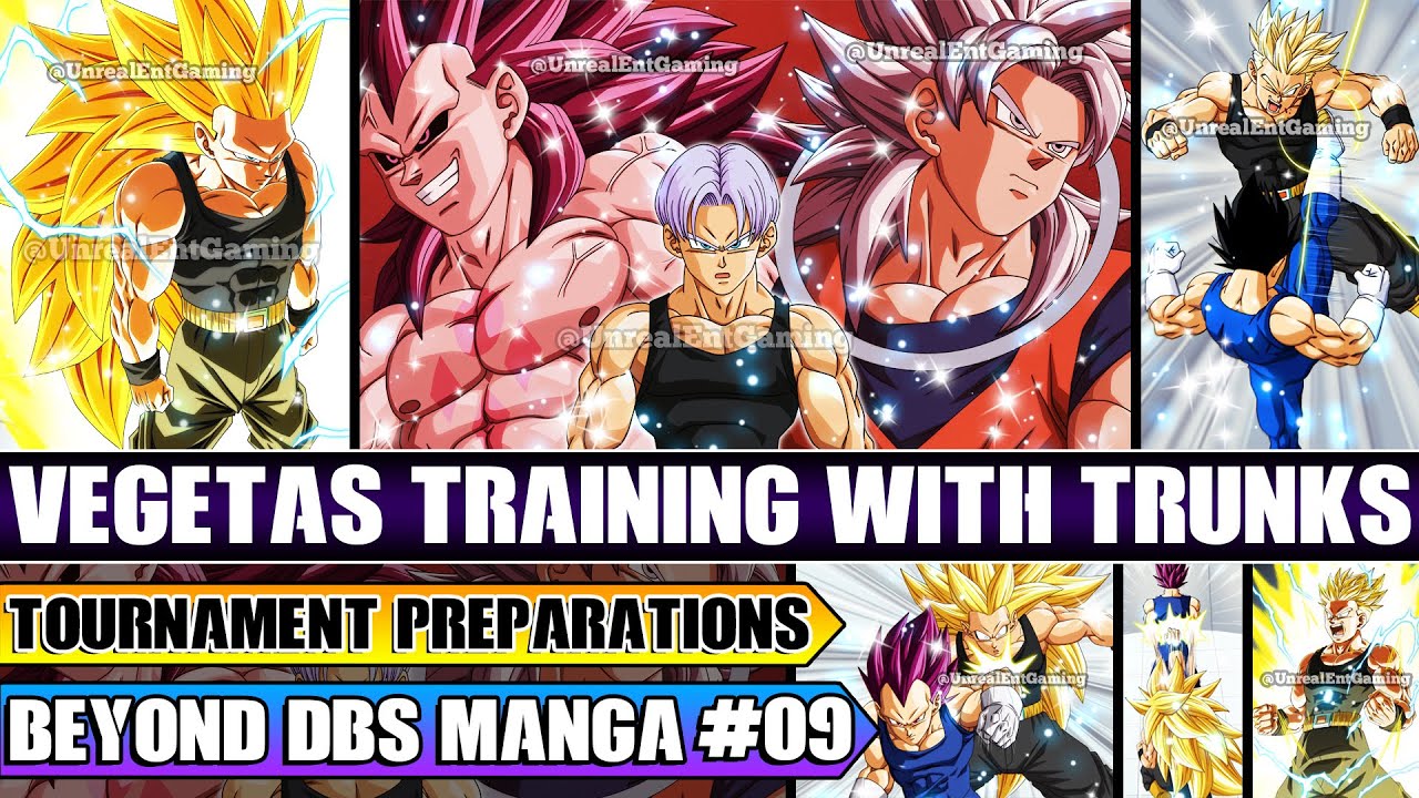 Beyond Dragon Ball Super Vegeta Vs Super Saiyan 3 Trunks Omniversal Gravity Room Training!