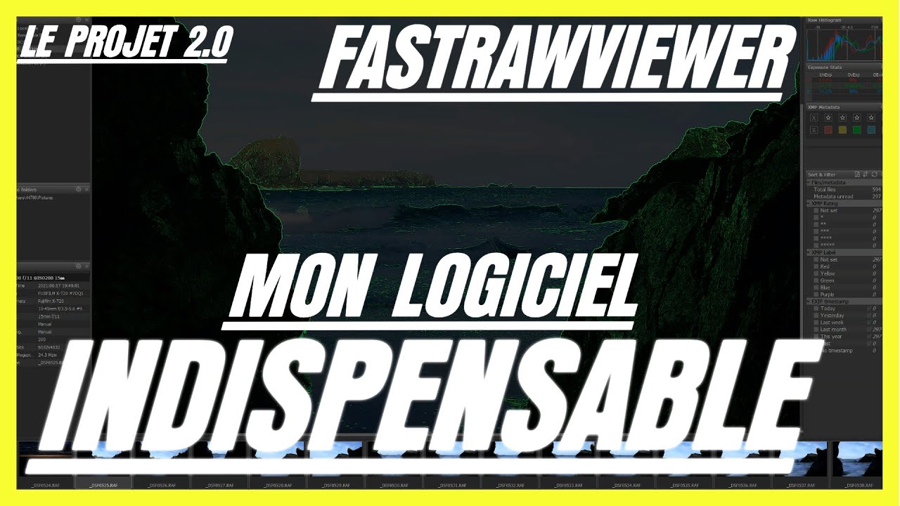FastRawViewer mon logiciel INDISPENSABLE | Le projet 2.0 Tutoriels EDDY KINOL