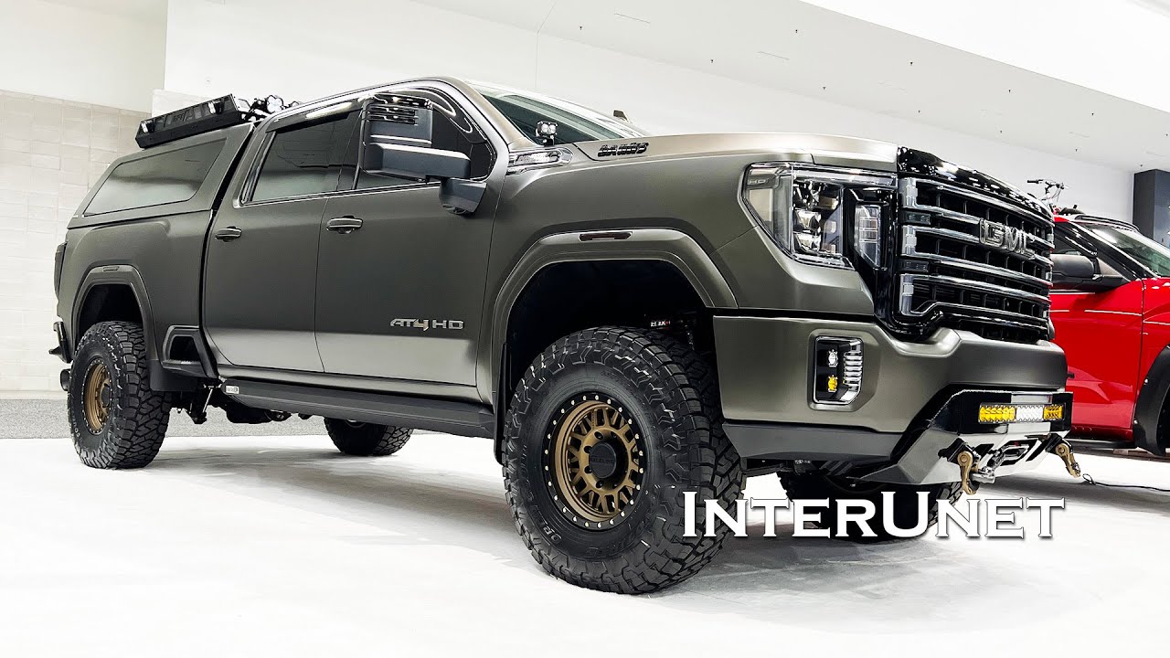 2023 GMC Sierra AT4 Heavy Duty Duramax Turbo Diesel Off-Road Performance 4x4 Truck