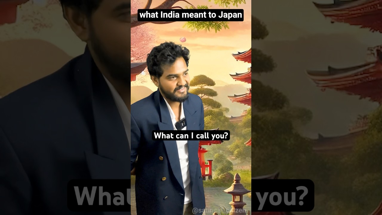What India meant for Japan #india #japan