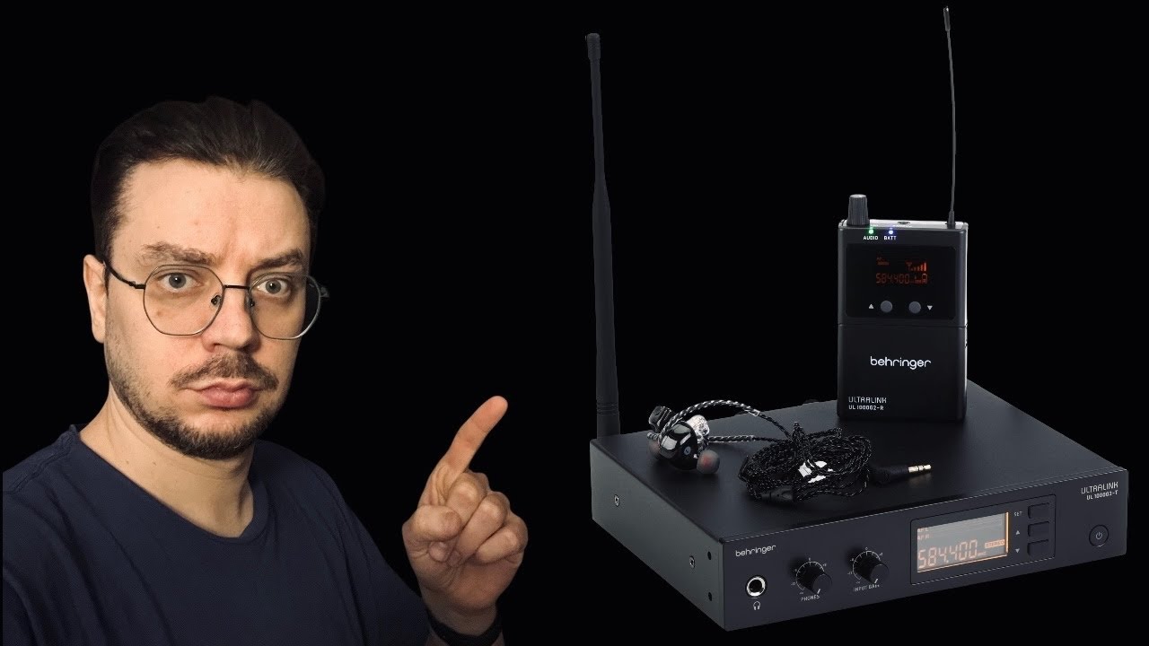 Behringer Ultralink 1000 G2 - найдешевший In-Ear для професійної роботи.