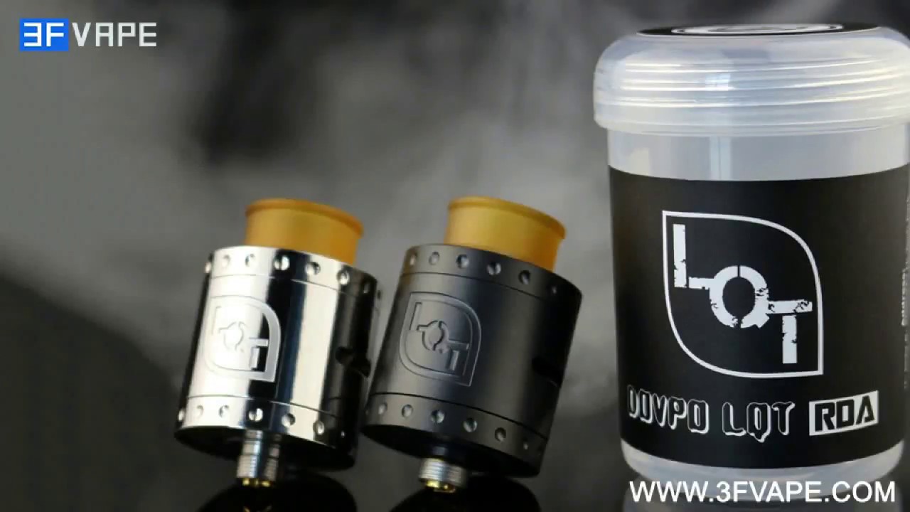 Dovpo LQT RDA - With gold plated dual post