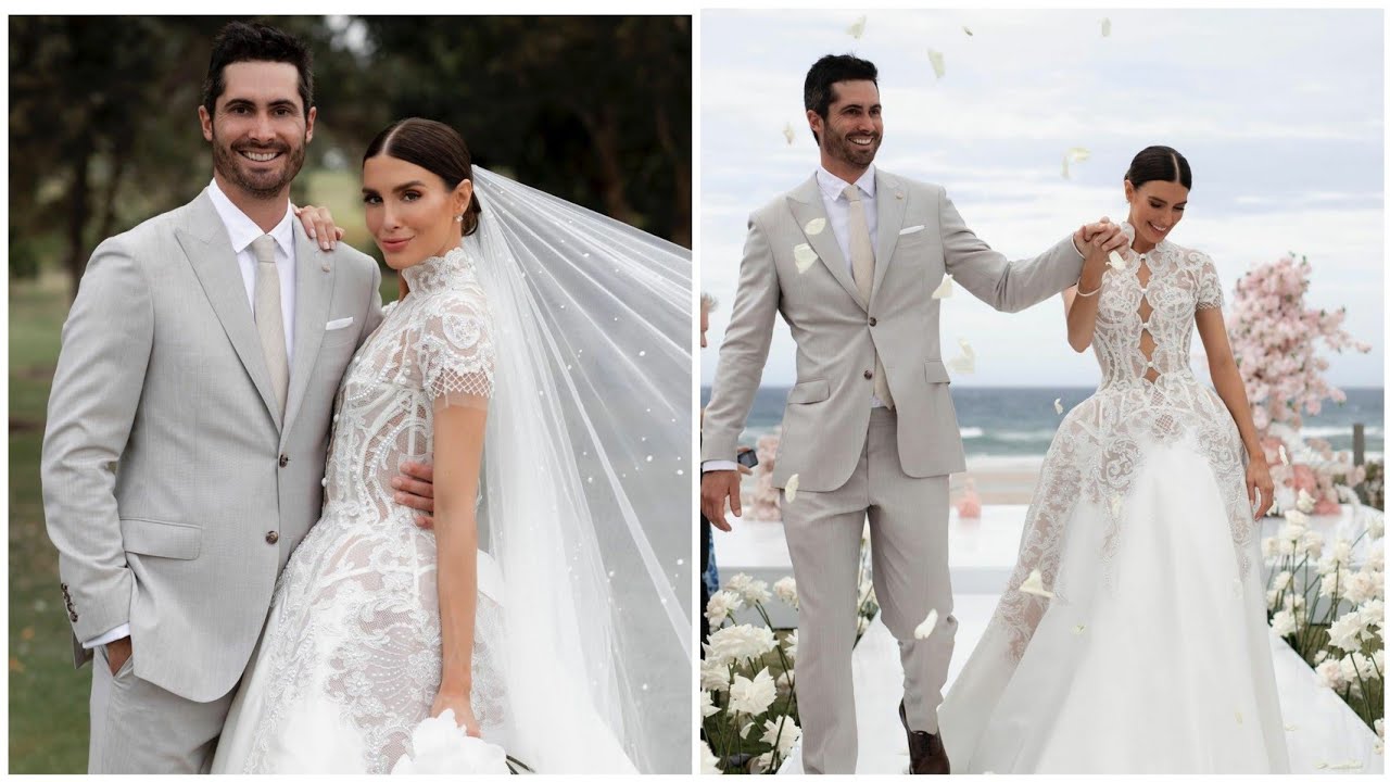 Ben Cutting & Erin Holland Wedding Photos | Australian Cricketer | Miss World Australia | Video