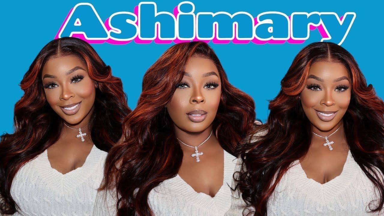 Beautiful Color & Easy Install✨360 Glueless Wig😍This Wig Did ALL the Work| ASHIMARY & Platinum D