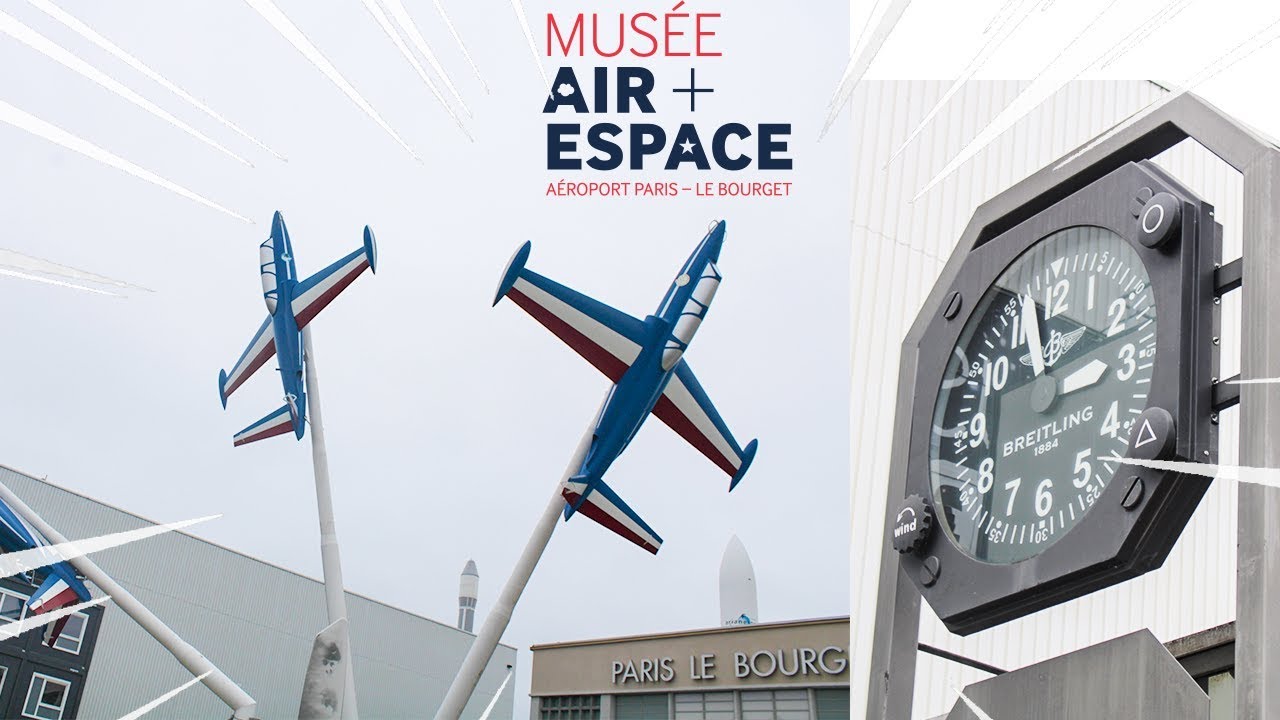 JE VISITE LE MUSÉE DE L'AIR ET DE L'ESPACE AU BOURGET.