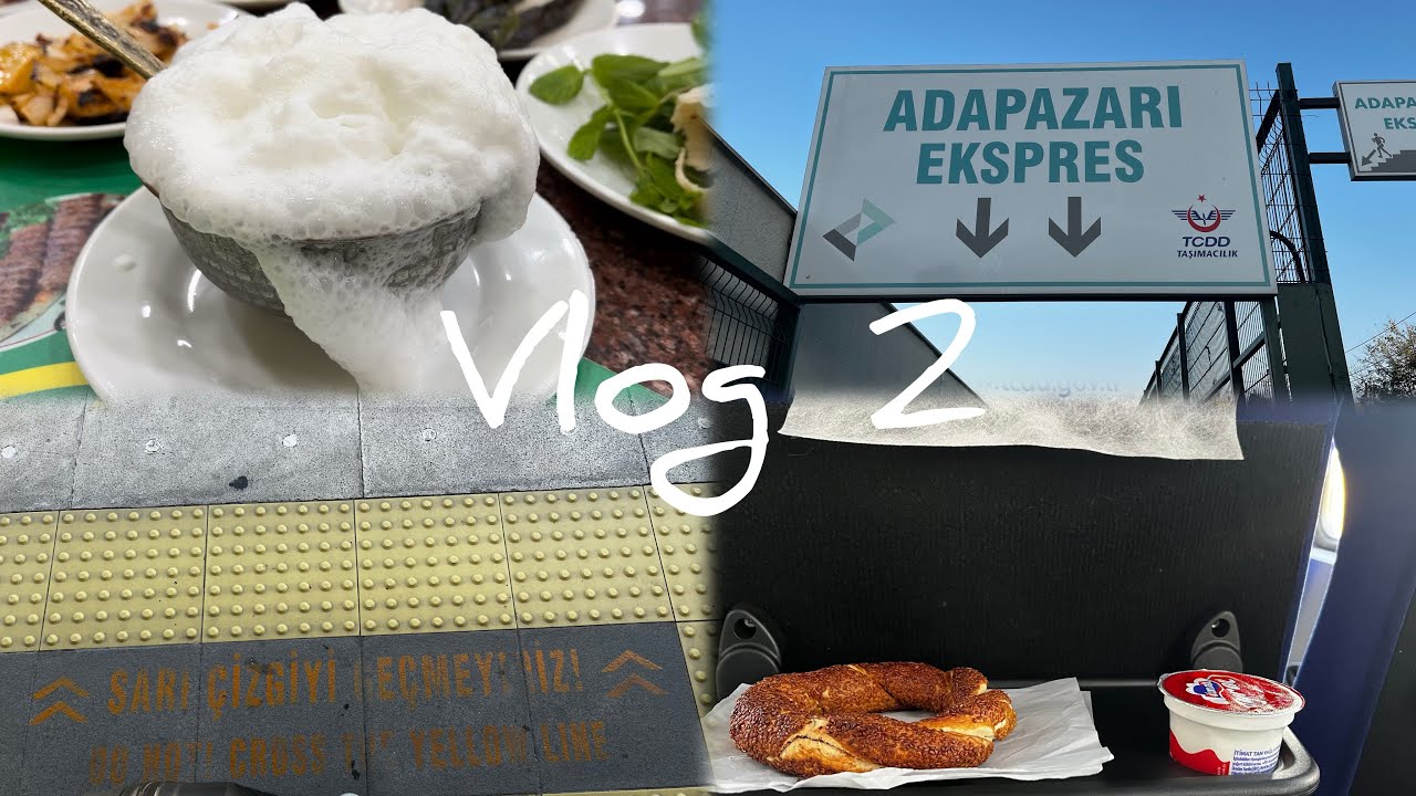Sessiz vlog | Eminönü | Tren yolculuğu | Mağaza turu