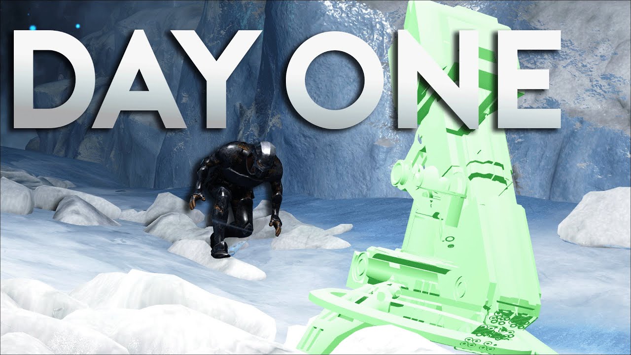 Fighting for Ice Cave Day One - Ark PvP