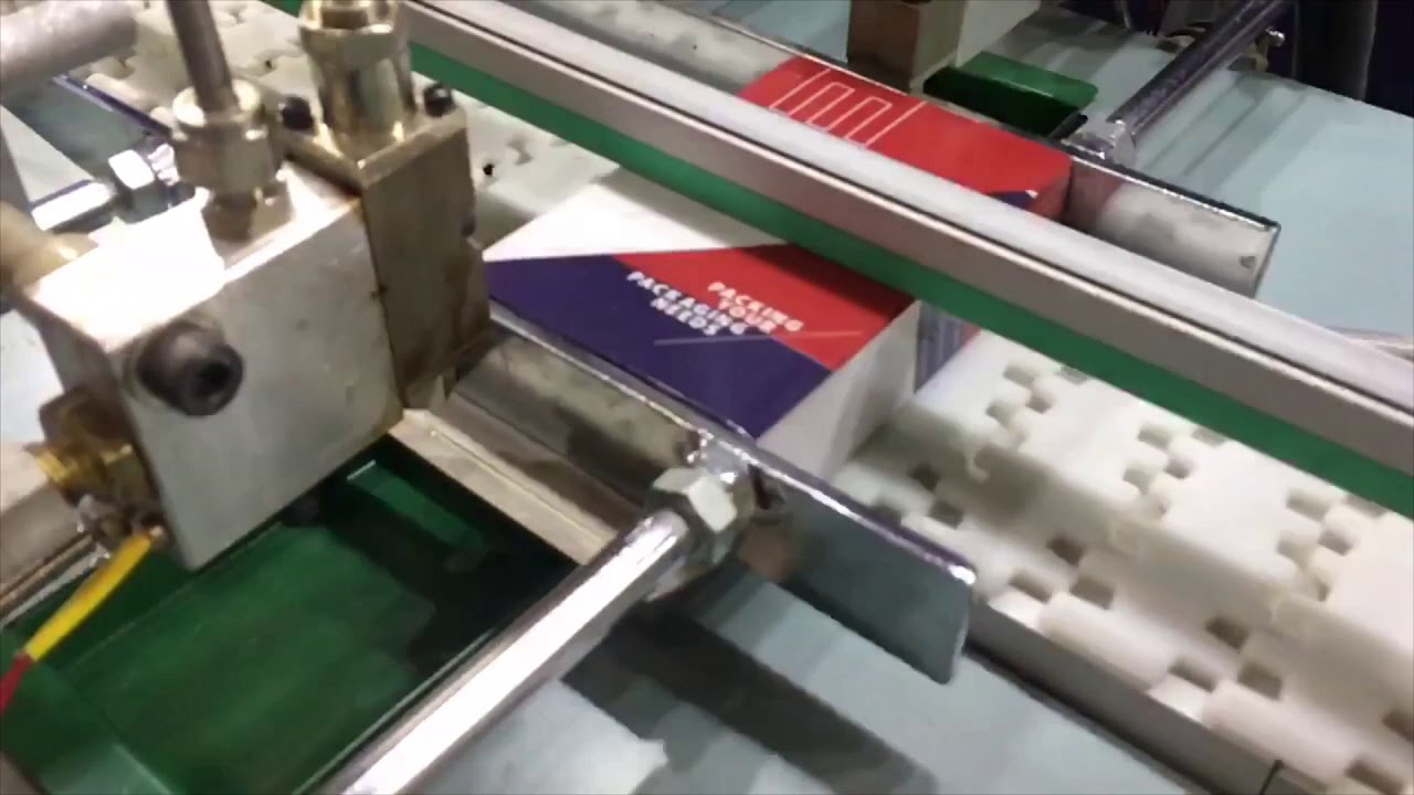 Mahisa SpeedPack - Semi-automatic Hot Melt Glue Dispensing System for end-of-line packing