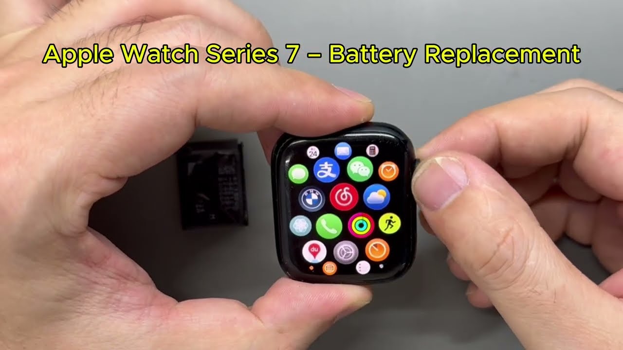 Apple Watch Series 7 Battery Replacement | Full Repair Process