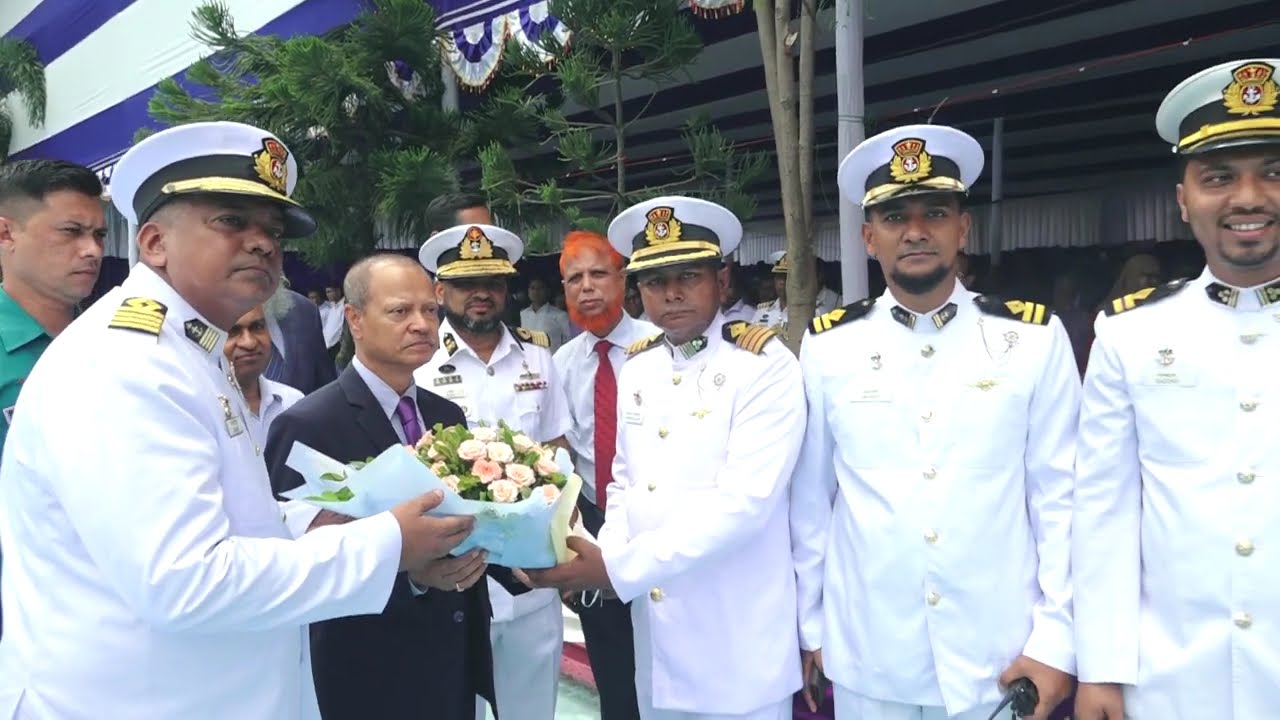 Passing Out Ceremony of 27th batch Chattogram & 16th batch Madaripur Pre-Sea Ratings of NMI 2025 (1)