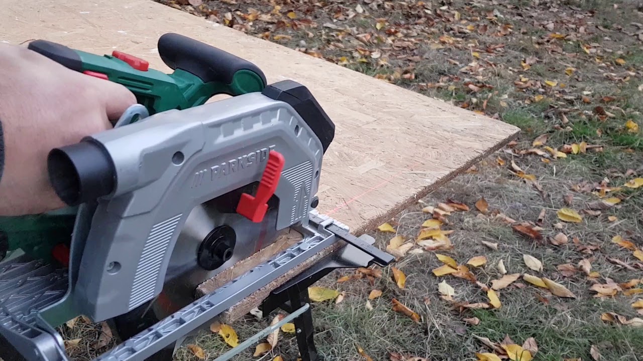 Parkside Circular Saw PHKS 1350 C2 - video 1