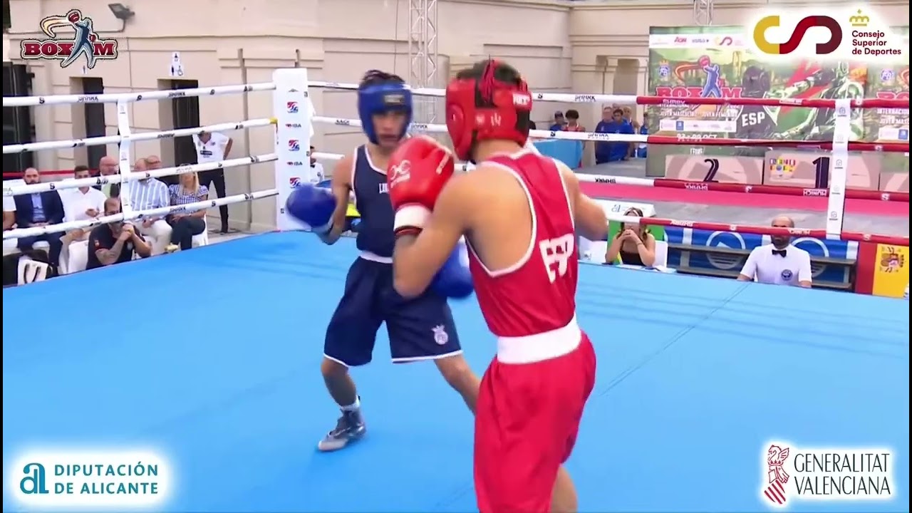 Rafael Lozano (Esp)🔴 Vs Daniel Iñiguez (Esp)🔵 Boxam Joven 2022 Final🏆