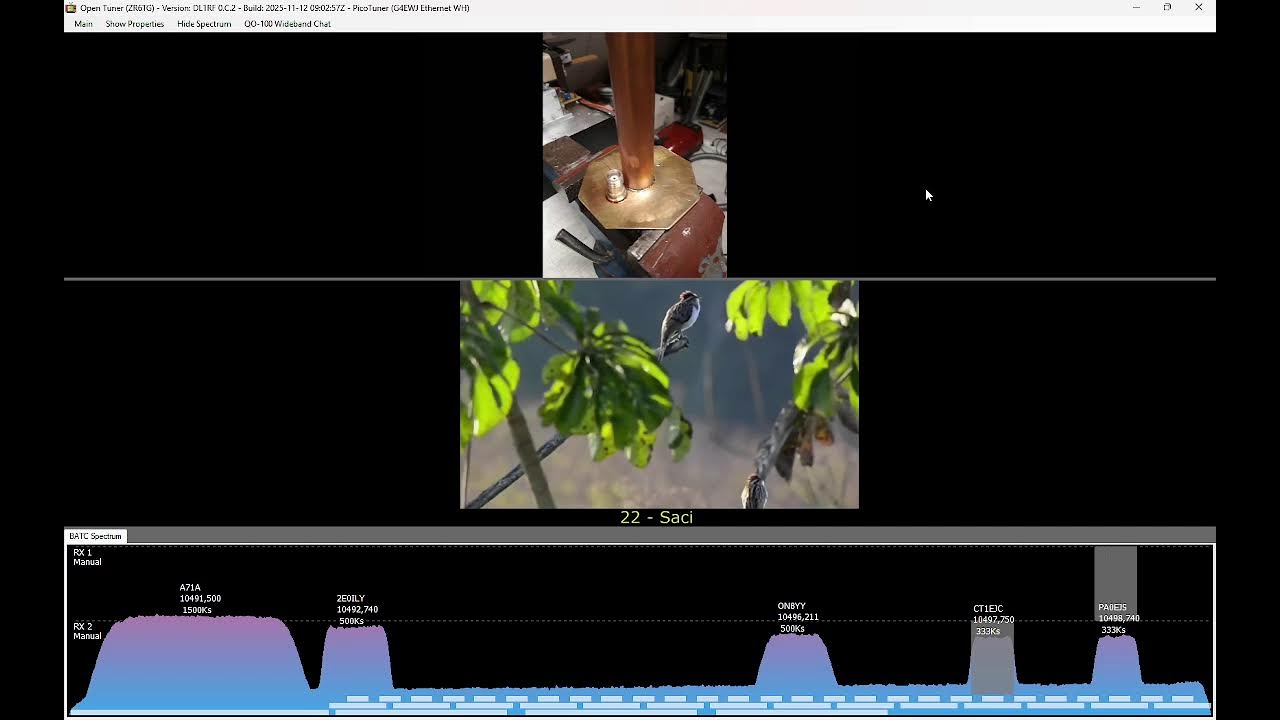 DATV on QO-100 live