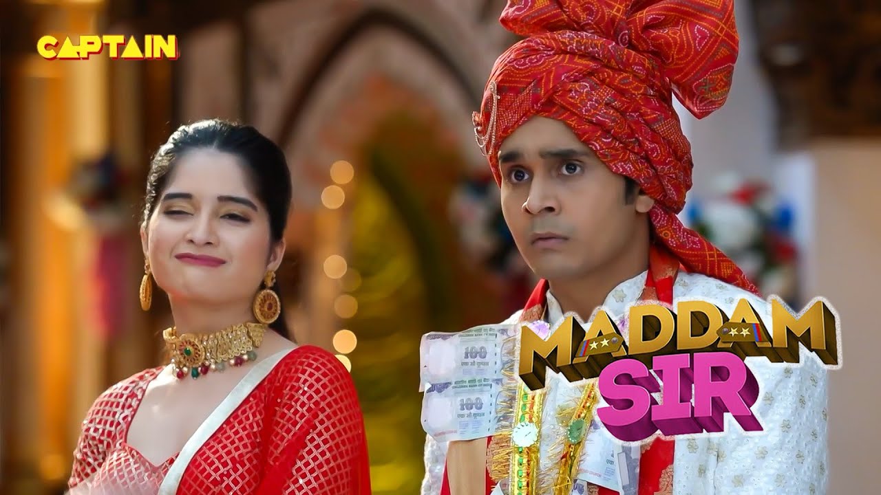 मैडम सर ने चीता को बनाया नकली दूल्हा और संतोष बनी दुल्हे की छोटी बहन |  Maddam Sir | Full Episode |